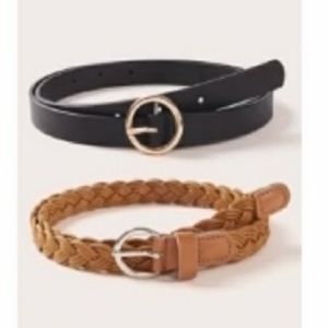 Pack of 2 belts